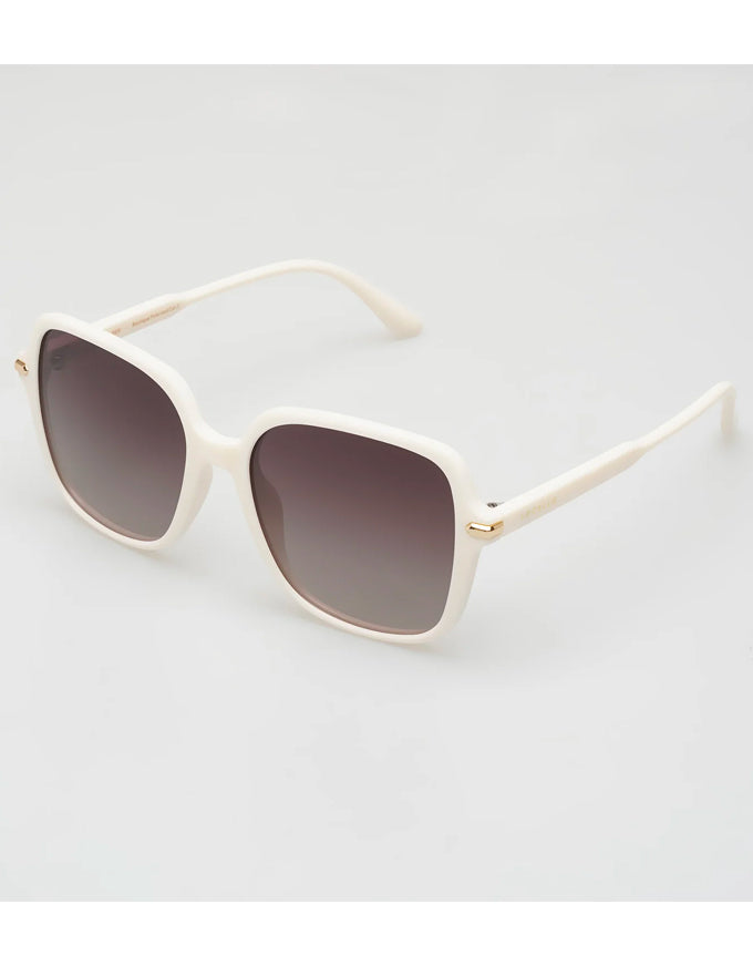Desi Sunglasses - White Linen