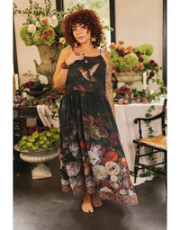 Flight of Fancy Boheme Long Bamboo Slip Dress