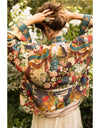 Stay Gold Cropped Bamboo Kimono