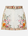 Egyptian Rose Tuck Front Shorts