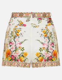 Egyptian Rose Tuck Front Shorts