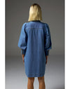 Elocution Dress Light Washed Denim