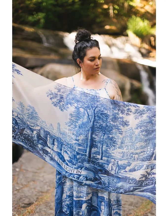 Let The Light In Bamboo Scarf