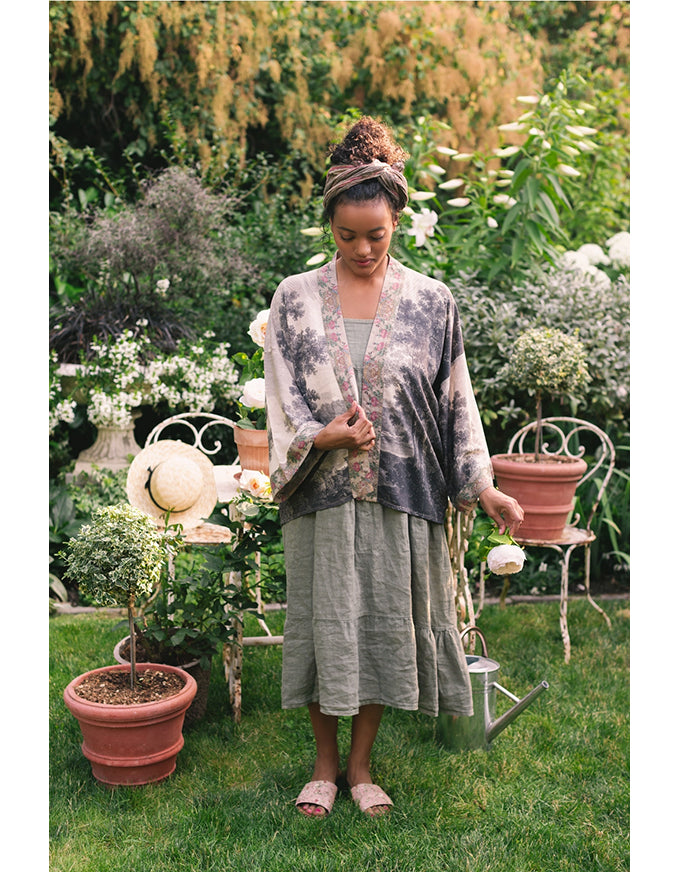 Still I Rise Cropped Bamboo Kimono