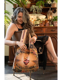 Courage Dear Heart Linen Tote