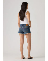 Low Denim Shorts - Free Lunch