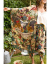 Stay Gold Floral Bamboo Scarf