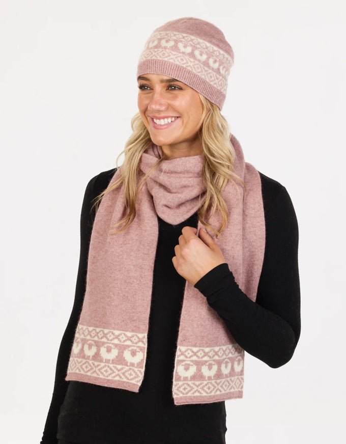 pink beanie
