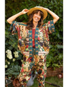 Stay Gold Cropped Bamboo Kimono