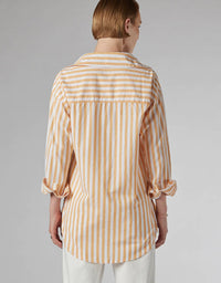 Finley Loose Shirt Yellow Stripe