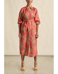 Flourish Dress - Kgari Melon