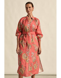 Flourish Dress - Kgari Melon