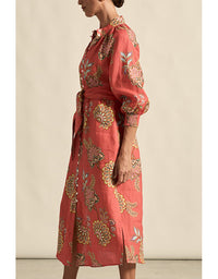 Flourish Dress - Kgari Melon