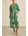 Flourish Dress - Parrot Scarf