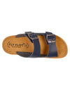 Fly Flot Slides Navy - Made in Italy