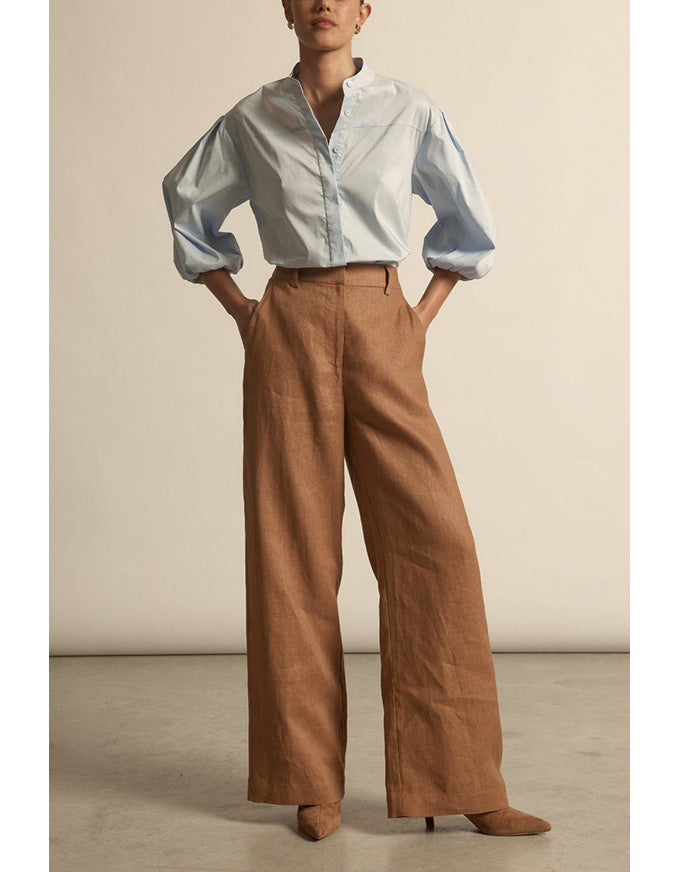 Folio Pant Biscotti Linen