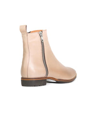 Gabriel Ankle Boots Taupe Leather