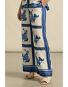 Gesture Pant Azure Collage