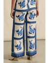 Gesture Pant Azure Collage