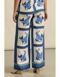 Gesture Pant Azure Collage