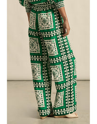 Gesture Pant - Parrot Scarf