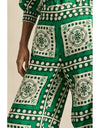 Gesture Pant - Parrot Scarf
