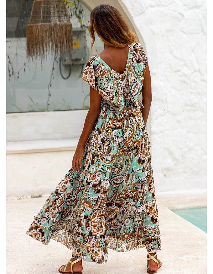 Dress Getty Brown