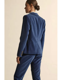 Glace Jacket Sapphire Velvet