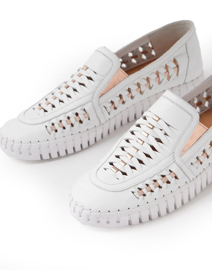 Haluks Sneakers White Rose Gold