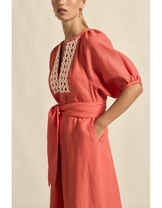 Harvest Dress - Melon