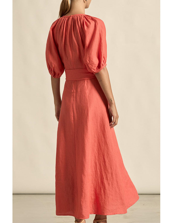 Harvest Dress - Melon