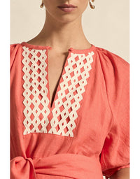 Harvest Dress - Melon