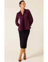 Hatchie Blouse Black Cherry