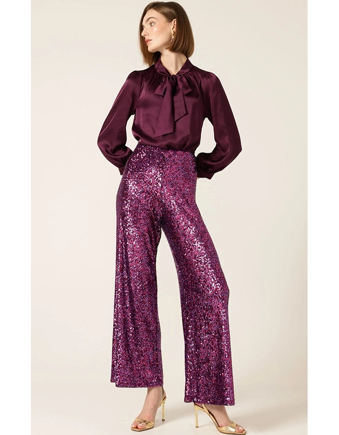 Hatchie Blouse Black Cherry