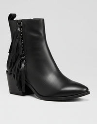 Joday Ankle Boots Black Leather