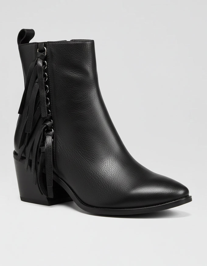 Joday Ankle Boots Black Leather