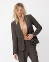 Romeo Jacket Herringbone Hazelnut