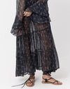 Enchanted Dress French Floral Black