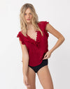 Enchanted Blouse Scarlet