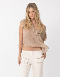 Enchanted Blouse Mocha
