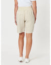 Jersey Waist Linen Short Natural