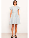 Joss Dress Blue Linen