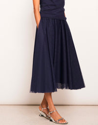 Keel Tulle Skirt Ink