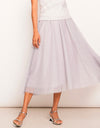 Keel Tulle Skirt Silver