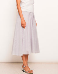 Keel Tulle Skirt Silver