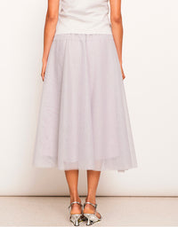 Keel Tulle Skirt Silver