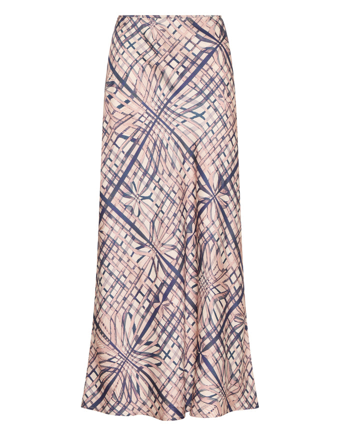 Lattice Skirt Pink Check