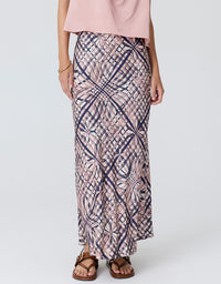 Lattice Skirt Pink Check