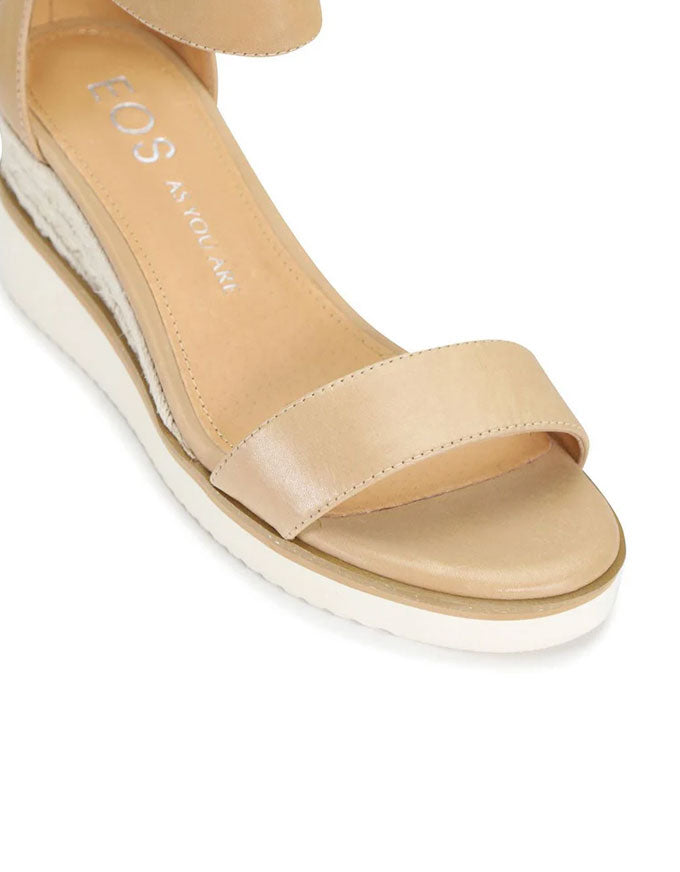 Lazy Wedge Heels Tan