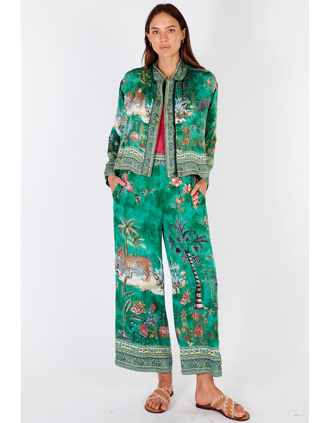 Le Tigre Jacket Green Multi